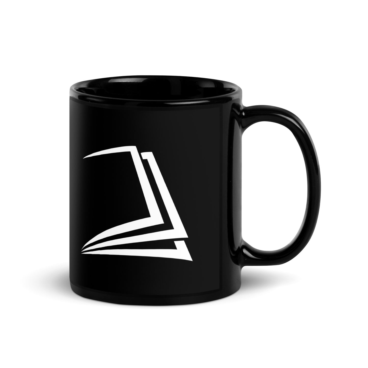 Trinity Black Glossy Mug