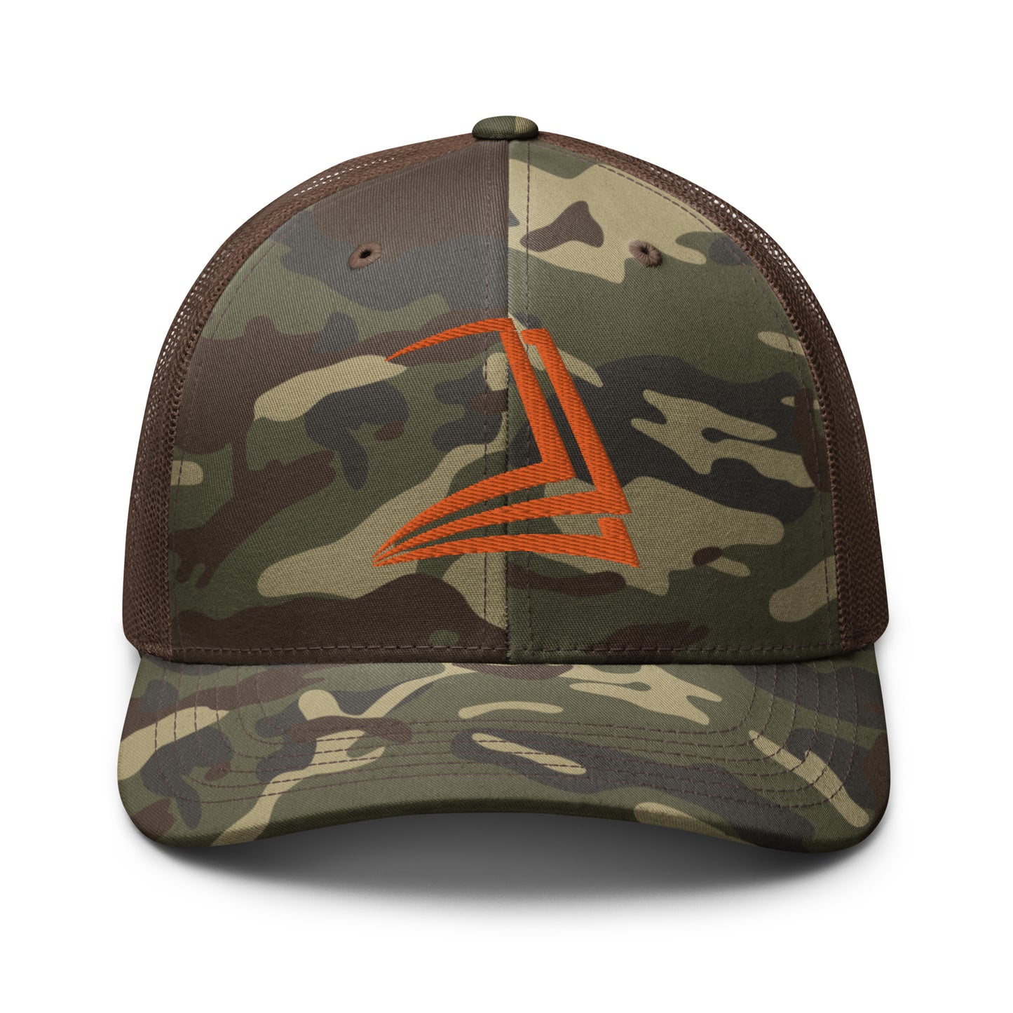Camo Hunter Orange Cap