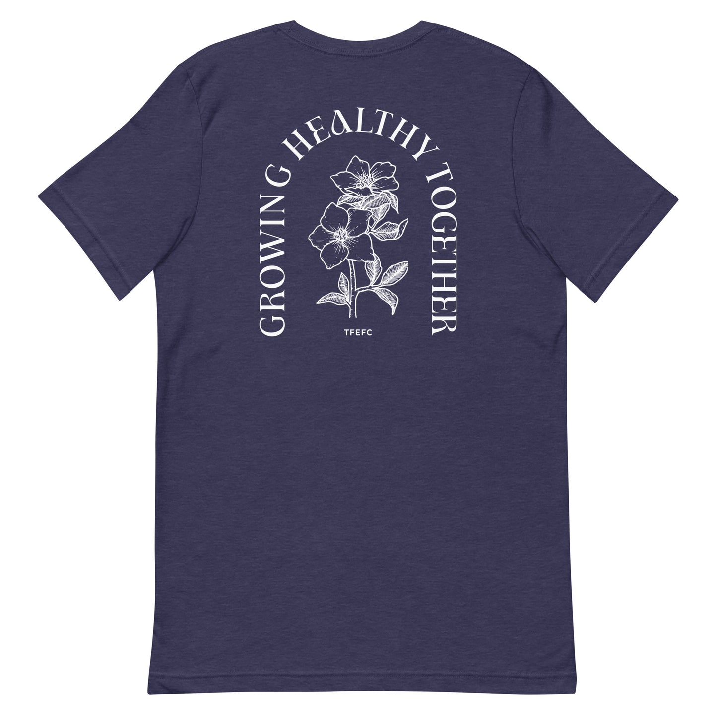 Growing Healthy Together Unisex t-shirt