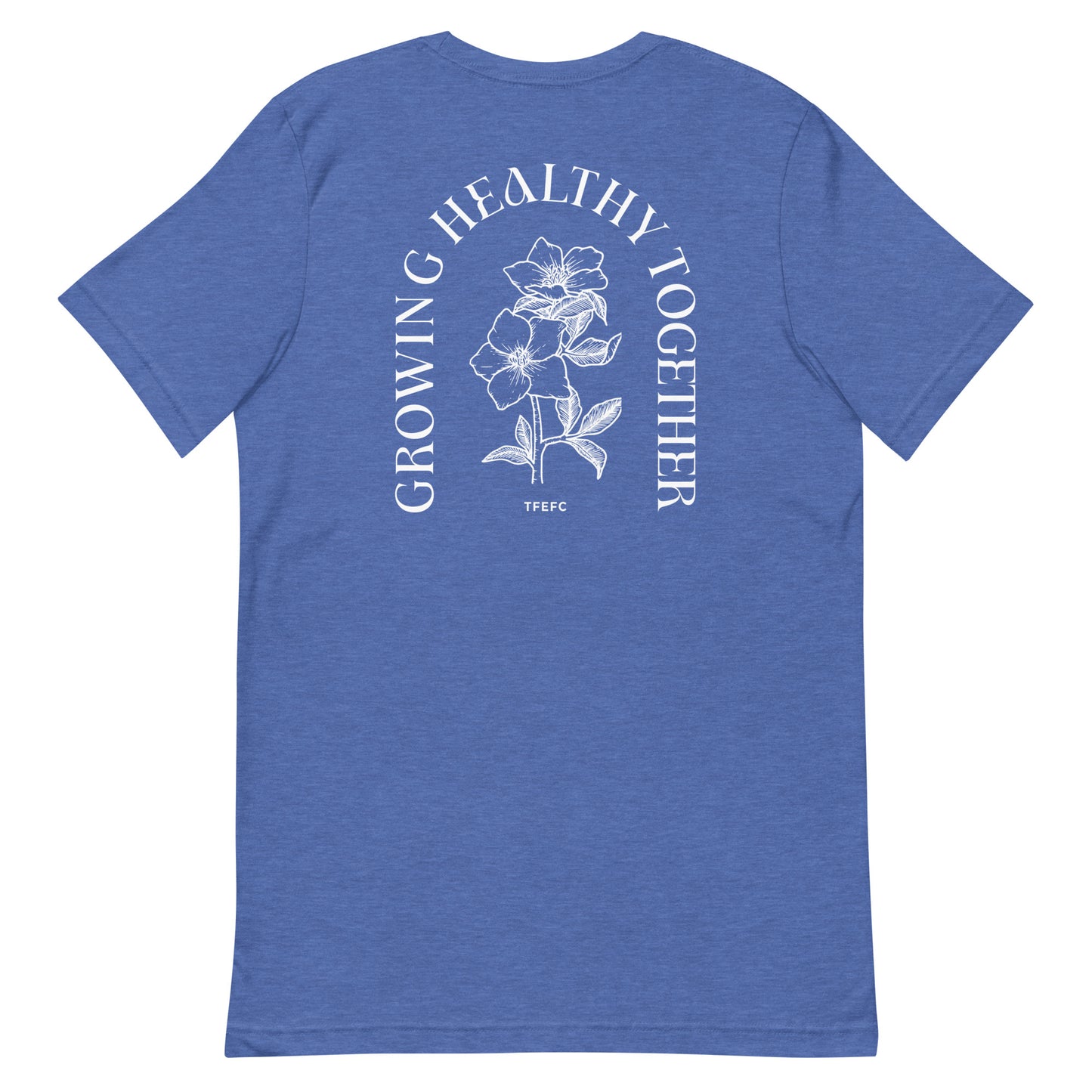 Growing Healthy Together Unisex t-shirt