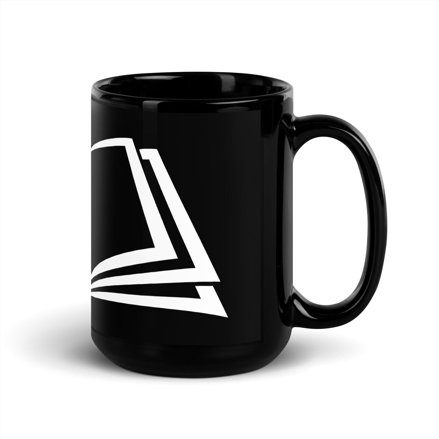 Trinity Black Glossy Mug