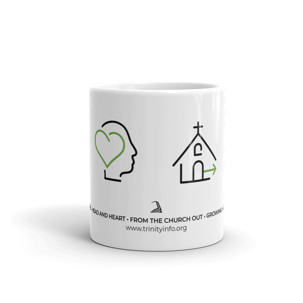 Core Values White glossy mug