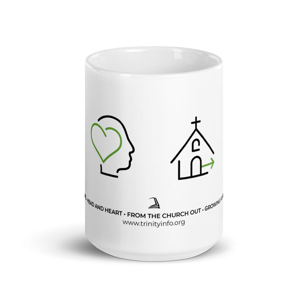 Core Values White glossy mug