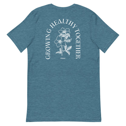 Growing Healthy Together Unisex t-shirt